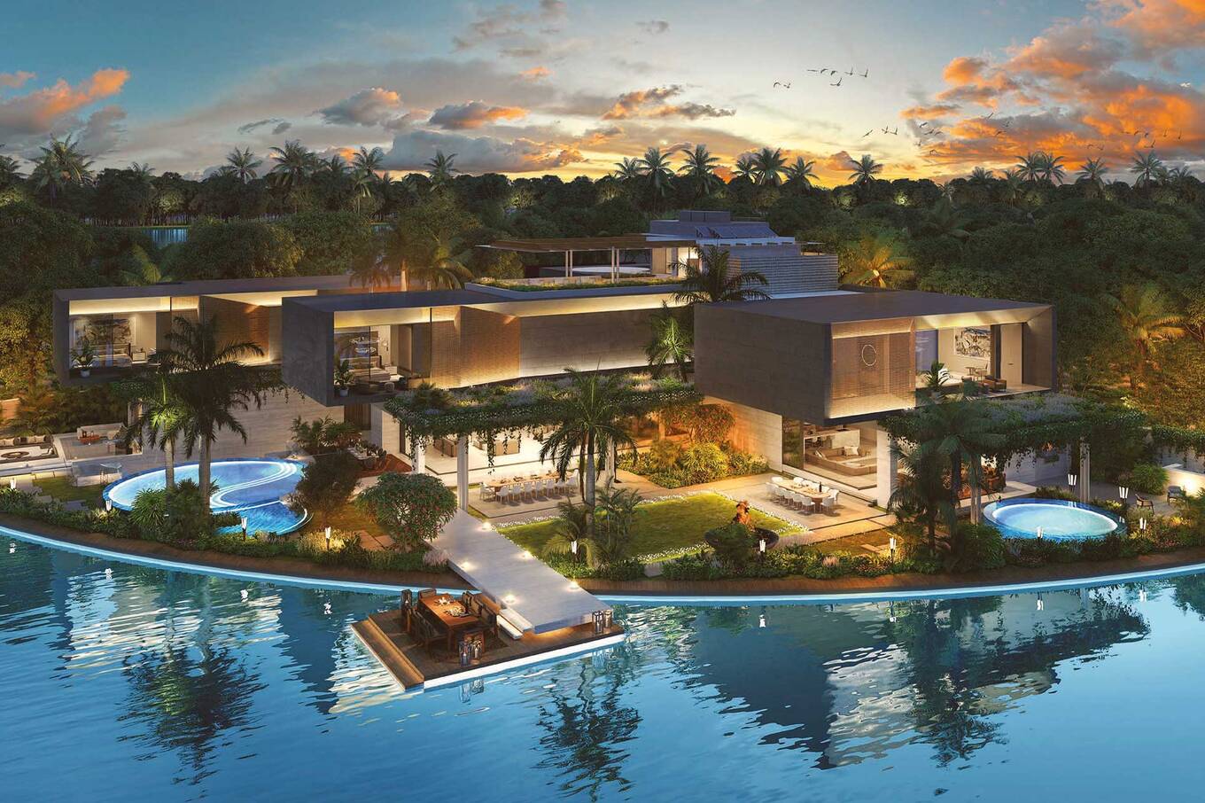 Villa with 7 bedrooms in Tilal Al Ghaf, Dubai